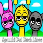 Sprunki But Black Lines